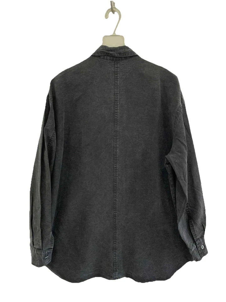 Fendi Jeans Black Denim Shirt Men’s Size XL Italy – Rare Vintage Roma Amor #C8 - Image 2 of 4