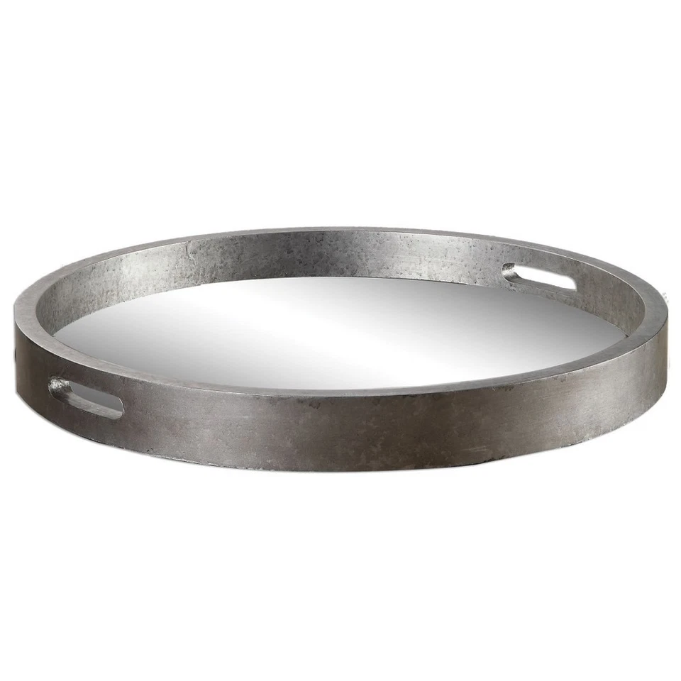 Bechet - 2.38 inch Round Tray - 22.13 inches wide by 22.13 inches deep - Image 4 of 4