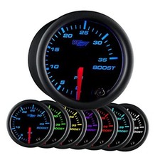 Black 7 Color 35 Psi Turbo Boost Gauge Kit - Includes Mechanical Hose Black 7 Color 35 Psi Turbo Boost Gauge Kit - Includes Mechanical Hose