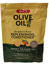 ORS Olive Oil Replenishing Conditioner 1.5 oz, Sweet Orange Oil, Moisture  Str