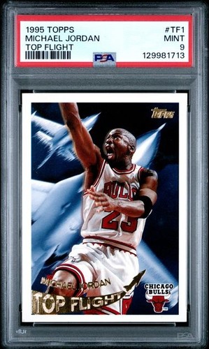 Michael Jordan #TF1 1995 Topps Top Flight card