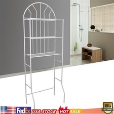 Over The Toilet Storage Rack Shelves Bathroom Organizer Shelf Space Saver 3 Tier