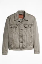 Men’s levi Grey Denim Trucker Jacket – Size Large – Classic Fit