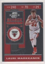 2019-20 Panini Contenders Optic Season Ticket Lauri Markkanen #66 1u6