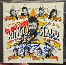 Ringo Starr Signed All Star Band Autograph COA Joe Walsh Dr John
