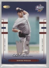 2004 Donruss World Series Blue WS Fabric Materials 7/99 David Wells #WS-30 0q3