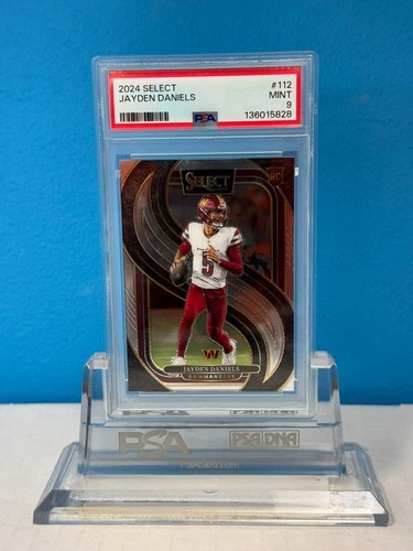 2024 Select Jayden Daniels Premier Level #112 PSA 9