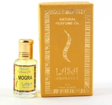 Lasa Aromatics Natural Perfume Mogra Fragrance Scented Perfume Oil - 10 ml
