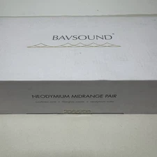 Bavsound 4in 3 Leg Midrange Speaker Pair Offset Flange(BSD.SP.MR.NEO.4.SOF.4O)