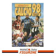 MANCOLISTA FIGURINE CALCIATORI MERLIN 1998