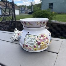 Laurie Korsgaden Watercolors Spring Blossom all things grow with love Wax Warmer