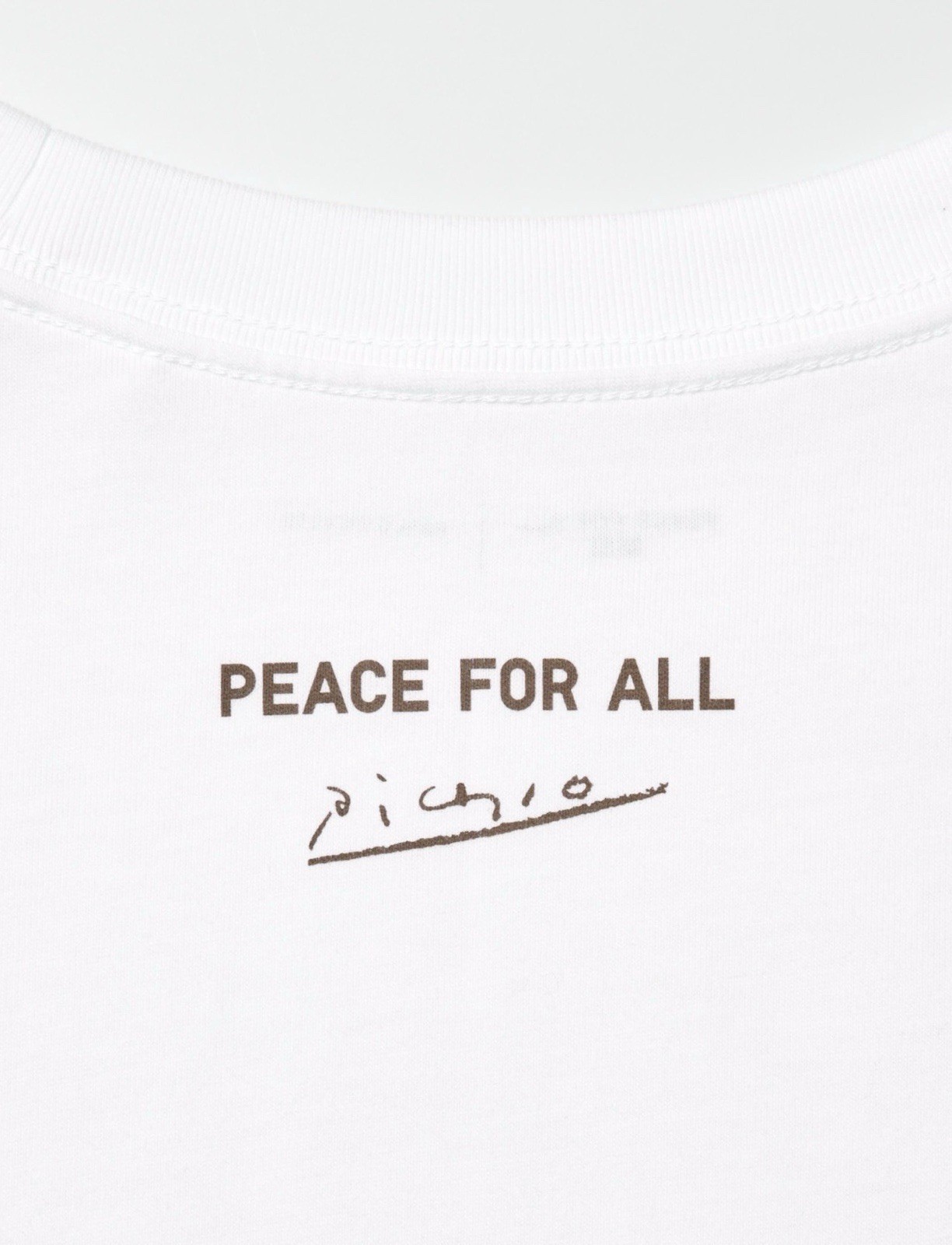 *RARE* UNIQLO Peace for All T-Shirt Picasso Bouquet of Peace Japan Size L (US M) image 5