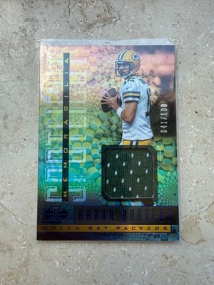 Aaron Rodgers Panini Illusions Memorabilia Karte 041/100