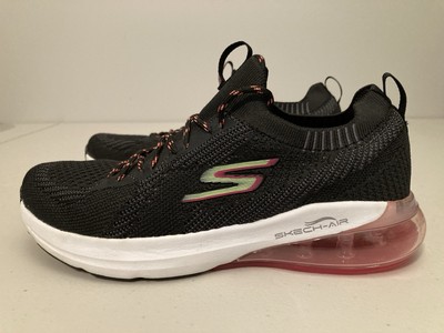 Skechers Shoes Women s Skech-Air Running Sneakers Black/Pink Size 8