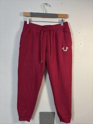 True Religion Brand Jeans Women's Athletic Joggers Pink Size S 28x26 