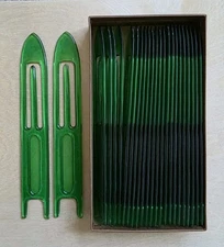 Netting Plastic Twine Needles NOS, 24 PIECES/BOX, WIDE, MADE IN THE USA