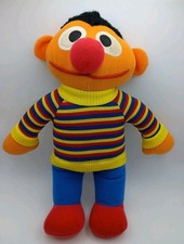 Vintage 1984 Playskool Sesame Street ERNIE Character Plush Jim Henson See Descr.
