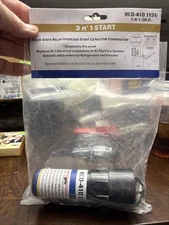 3 N 1 Hard Start Kit Relay Refrigerator Freezer 115V RCO410 RC0410 Capacitor 3N1