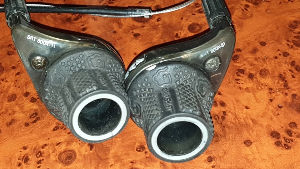 1 Satz GripShift Xray SRT800X Retro Vintage RAR Transparent Drehgriff 90s kult - Bild 4 von 4