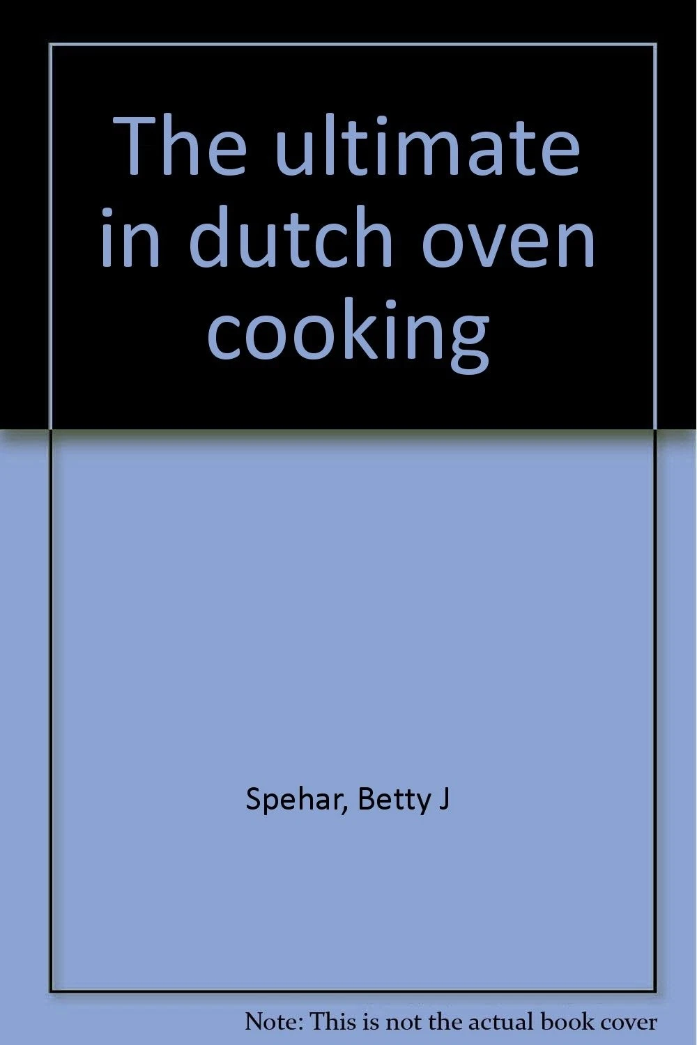 The ultimate in dutch oven cooking