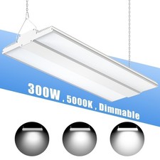 LED Linear High Bay Light 300W 1.86FT Commercial Warehouse Shop Lights UL Listed