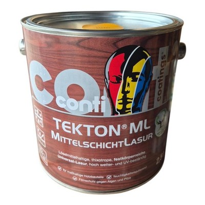 MITTELSCHICHTLASUR TEKTON  ML Löselmittelhaltige Kiefer 2,5 L.