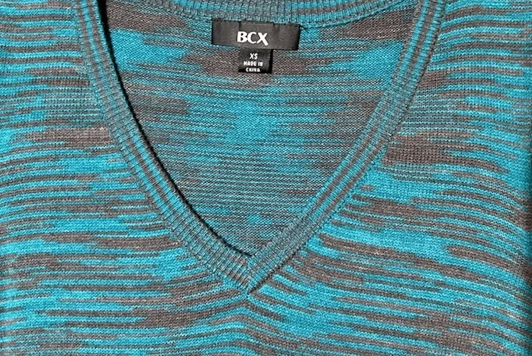 Vestido Suéter BCX con Cinturón Estilo Años 90 Juniors Talla XS Foto 4 de 4