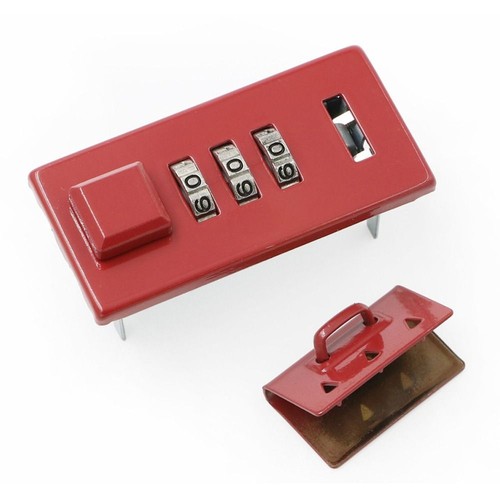 DIY Notepad Password Lock Waterproof Alloy Lock Durable Echanism Lock Luggage - Afbeelding 8 van 19
