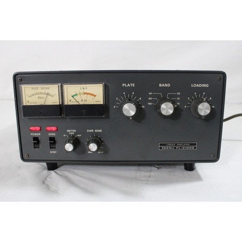 YAESU FL-2100B próżniowy lampowy wzmacniacz liniowy amatorskie radio szynkowe jak przedmiot【VG++】 - Zdjęcie 2 z 7