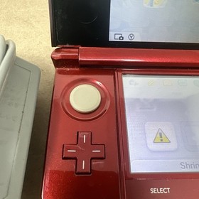 Nintendo 3DS Handheld System - Flame Red With Charger