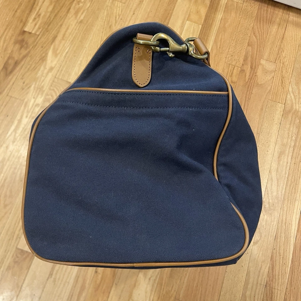 Bolso de Lona Ralph Lauren POLO Golf Lona Cuero Fin de Semana Azul Fotos C Foto 4 de 4