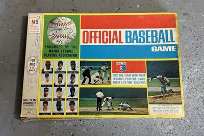 1969 Milton Bradley Official Baseball Board Game **READ DESCRIPTION**