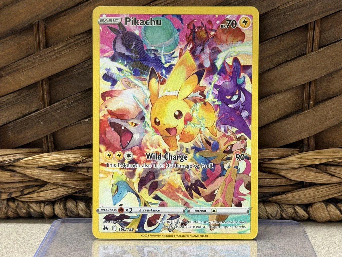 Pikachu 160/159 Crown Zenith for sale | eBay