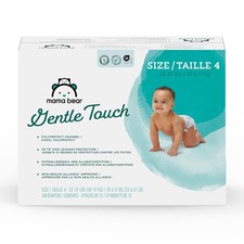Gentle Touch Baby Diapers Size 4 148 Count 4 packs Fragrance Free Skin Leak