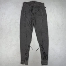 NEW Boris Bidjan Saberi P7 AW 2009-10 Dark Gray Cotton Twill Pants Men's Medium