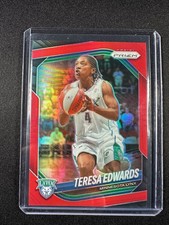 2025 Panini Prizm WNBA Teresa Edwards Red /299