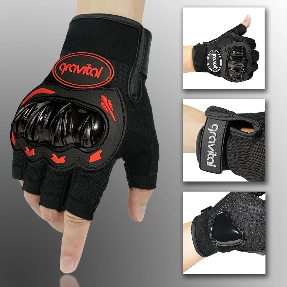 Guantes de moto transpirables - Guantes de moto duraderos de verano Foto 2 de 4