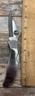 Vintage Spyderco C01S Worker Serrated Seki Japan Sterling Silver Tooled Clip!
