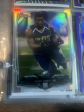 2014 Topps Chrome Henry Josey Refractor Rookie RC #112 Philadelphia Eagles