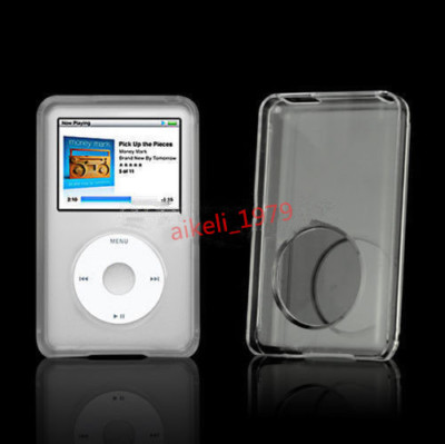 Clear Crystal Plastic Cover Case For Apple iPod Video 30GB Classic
