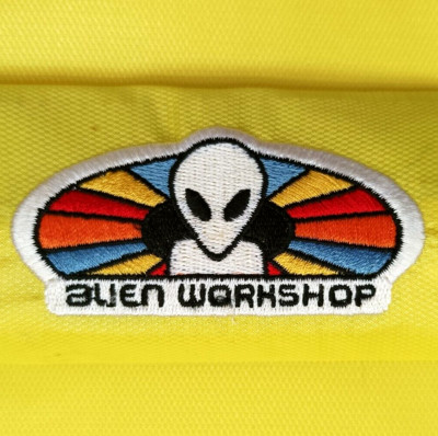 Alien Workshop Messenger Bag 14 x 10.5 x 4'' + Tri-Fold Wallet Key Fob Combo VTG
