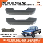 Grey Door Armrest Grab Handle Set of 2 for Toyota Pickup 4Runner 1988-1996