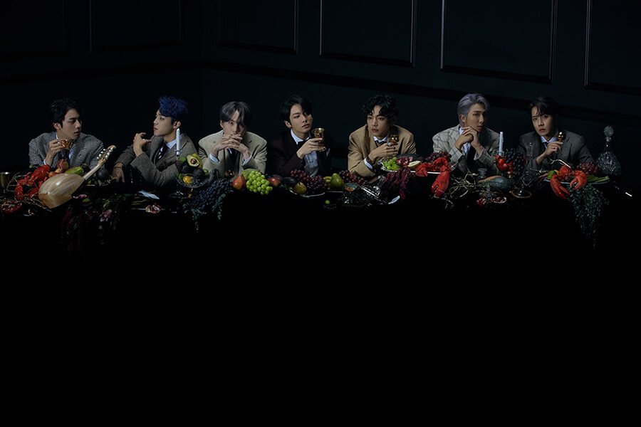 BTS [MAP Of THE SOUL:7] Album 4 Ver SET+POSTER+4Photo Book+4Book+