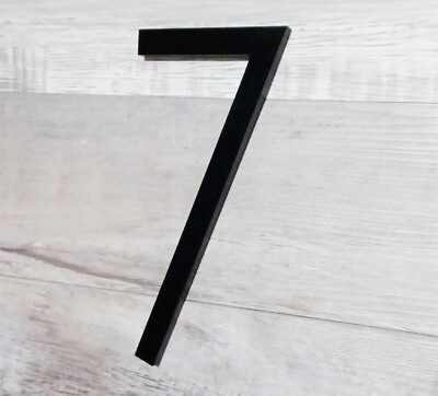 12 inch Single House Number, Business Building Number,Garage Number,Black Number