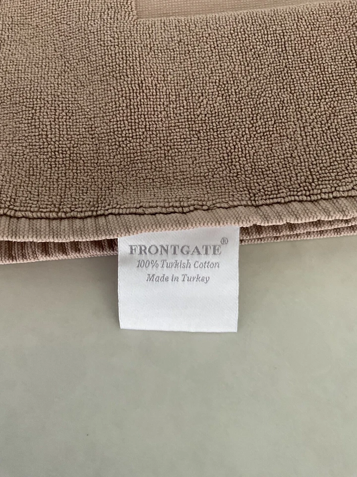 FRONTGATE Lt Mocha Turkish Bath Mat-24x38 - Image 3 of 3