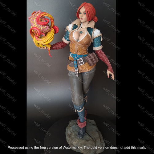 Figurine The Witcher 3 Wild Hunt Triss Merigold Dark Horse Statue Sans Boite
