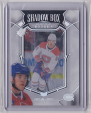 2022-23 UD SPX SHADOW BOX HOLOGRAM ROOKIES INSERT JORDAN HARRIS #SB-45 CANADIENS