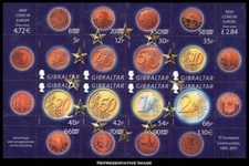 Gibraltar Scott 895 Mint never hinged.