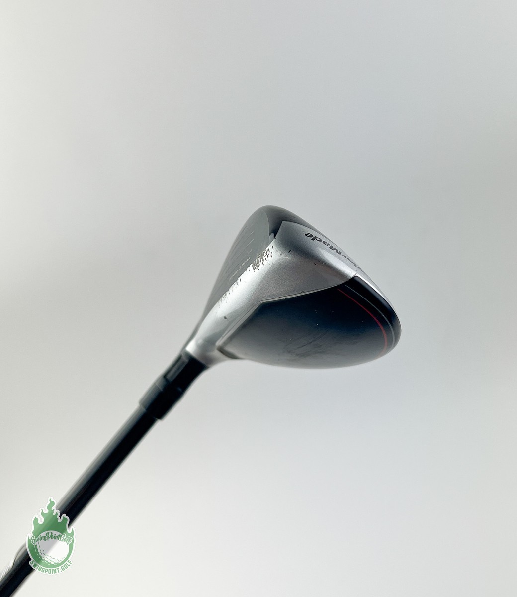 Used TaylorMade M6 Rescue 4 Hybrid 22* ATMOS 5 Senior Flex