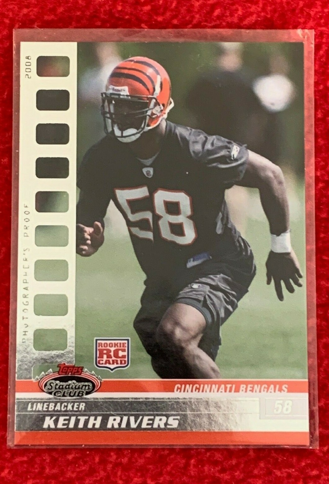 Topps Keith Rivers 2008 Topps Stadium Club - Keith Rivers #143 Photographer's Proof /199 ...